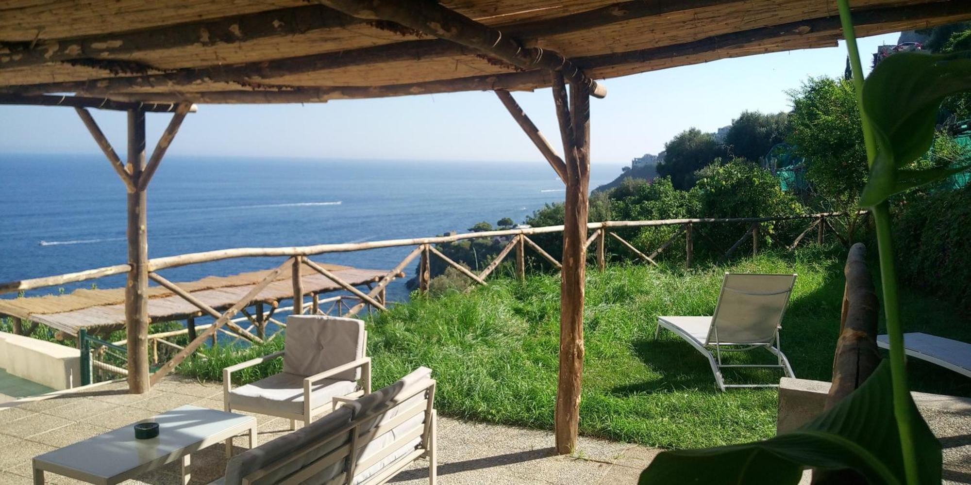 Apartamento Sea Breeze House Amalfi Exterior foto